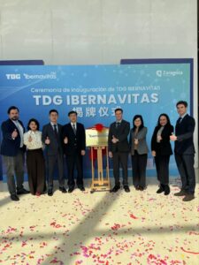 TDG Ibernavitas con la alcaldesa de Zaragoza